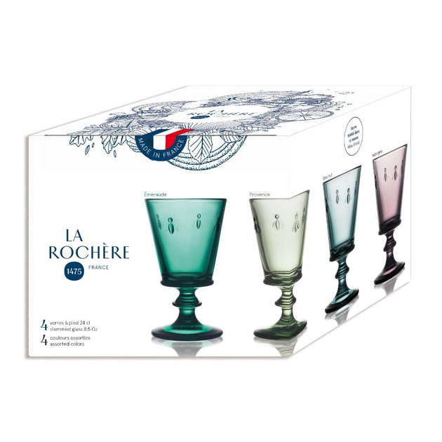 La Rochere Bee Set of 4 Wine Glass Clear 2
