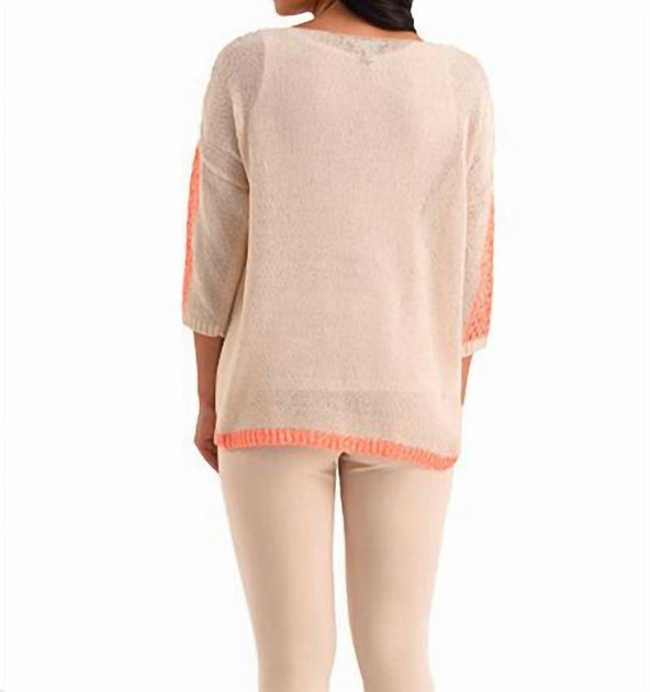french kyss Sadie Häkeltop Beige XXLarge 3