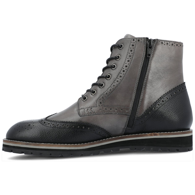 Thomas & Vine Elijah Wingtip Ankle Boot Brown US 13 3