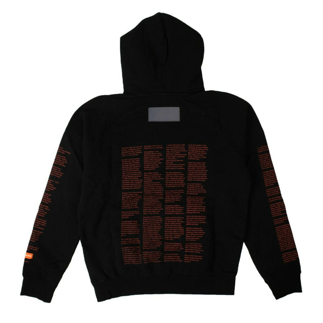 Heron Preston Men s Black NASA Printed Hoodie ShopSimon