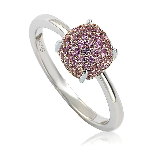 Suzy Levian Petite Perfects Ring Pink US 7 2