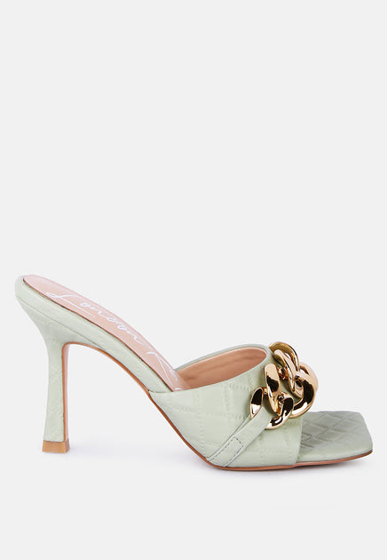 London Rag SH2921 Sandals Black US 9 2