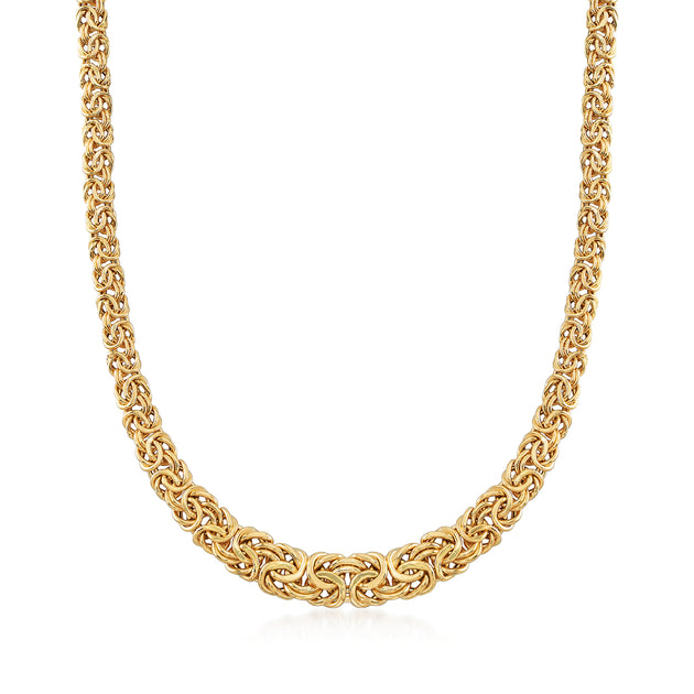 Ross-Simons Byzantine Necklace Yellow Gold 2