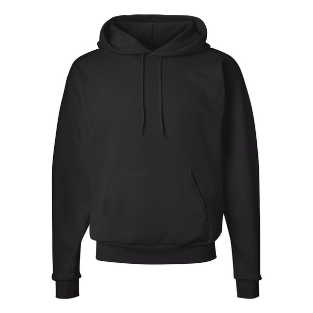 Hanes EcoSmart Hooded Sweatshirt Black XL 2