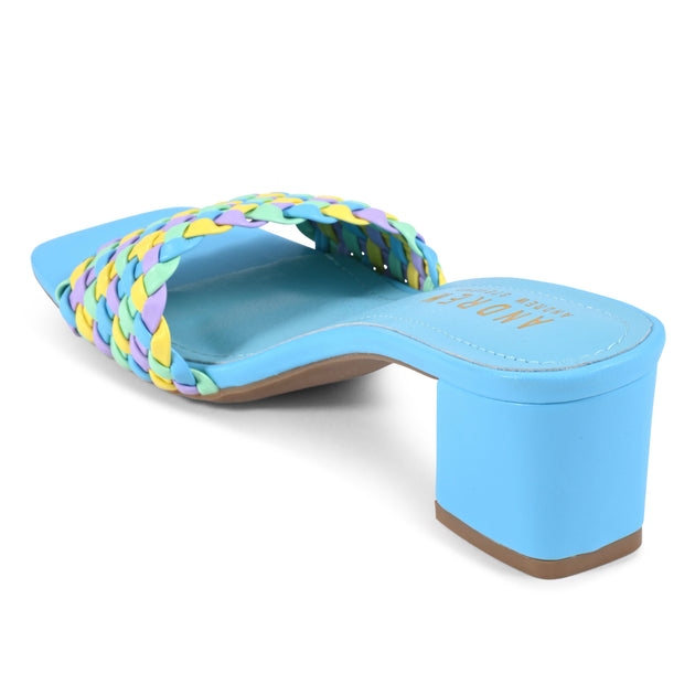 Andrew Stevens Eve Sandal Blue US 7 3