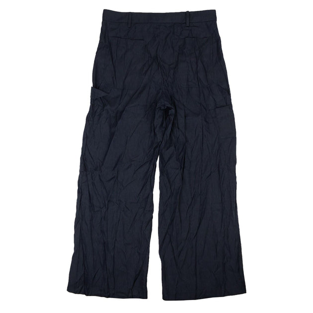 Opening Ceremony Collegiate Navy Silky Carpenter Pants Blue US 8 4