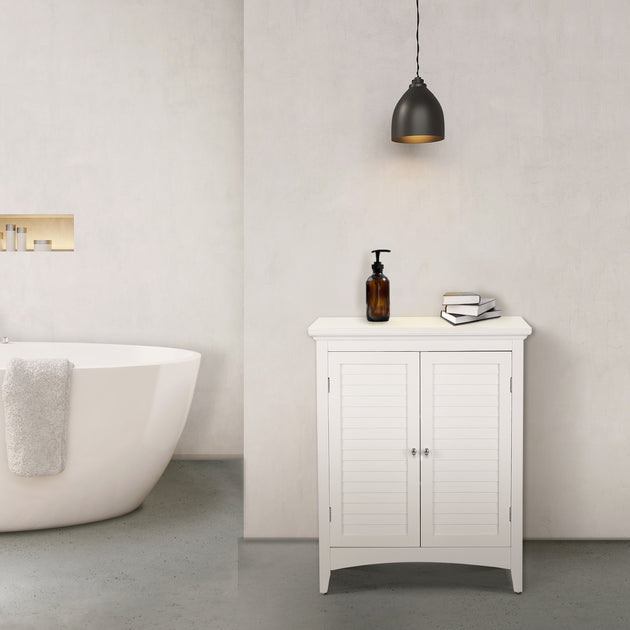Teamson Home Glancy Floor Cabinet White 3