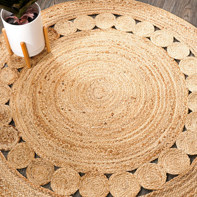 Jonathan Y Dahlia Area Rug Natural 5-6 2