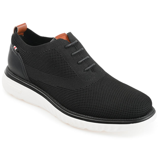 Vance Co. Lamont Knit Derby Shoe Blue US 9.5 2