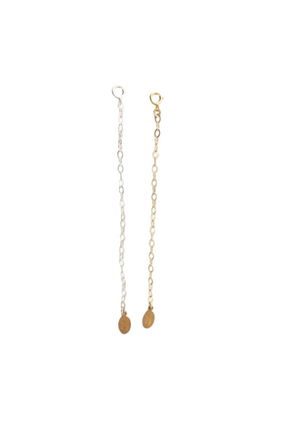 A Blonde and Her Bag Necklace Extender 3 inch Black 2