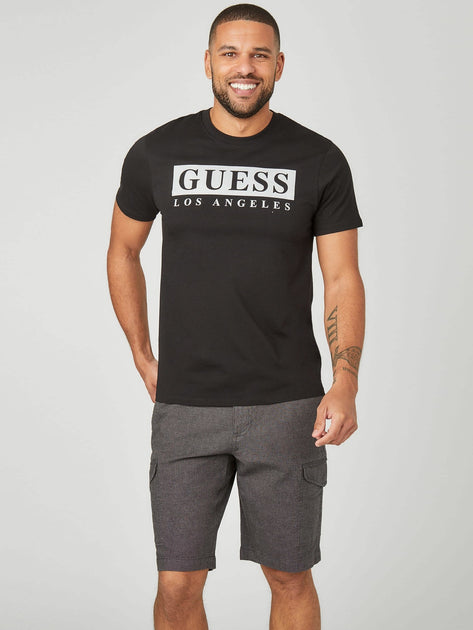 Guess Factory Greg Logo Tee Rot XXL 2