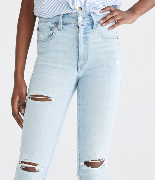 Aeropostale High-Rise Jegging Blue US 8 Short 4
