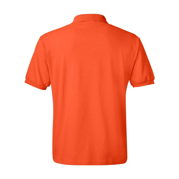 Hanes Ecosmart Jersey Polo Orange XLarge 3