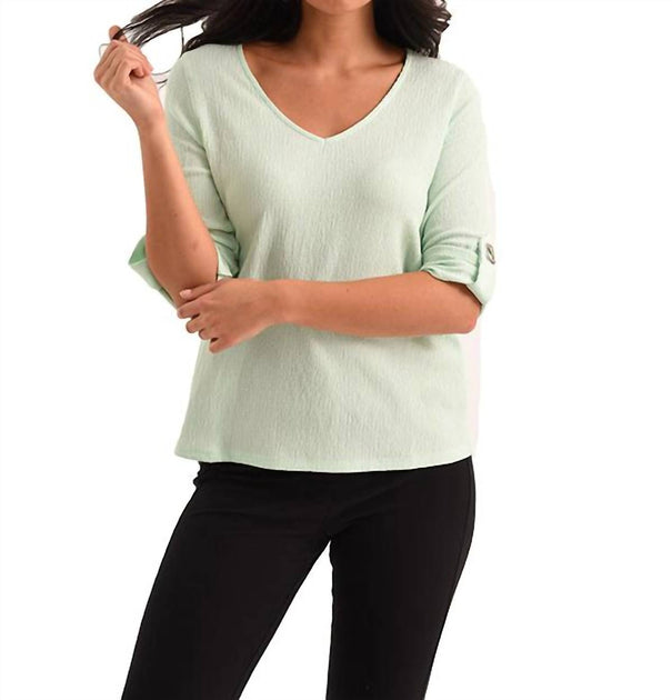 French kyss Nina Grommet Top Green XLarge 2