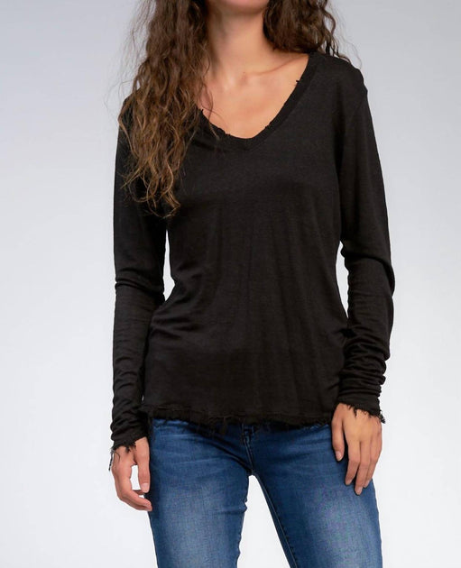 Elan - Mesh Sleeve Tee