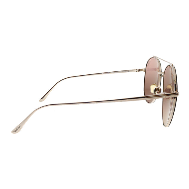 Tom Ford Cleo Tf 757 28y Womens Round Sunglasses | ShopSimon display picture 2