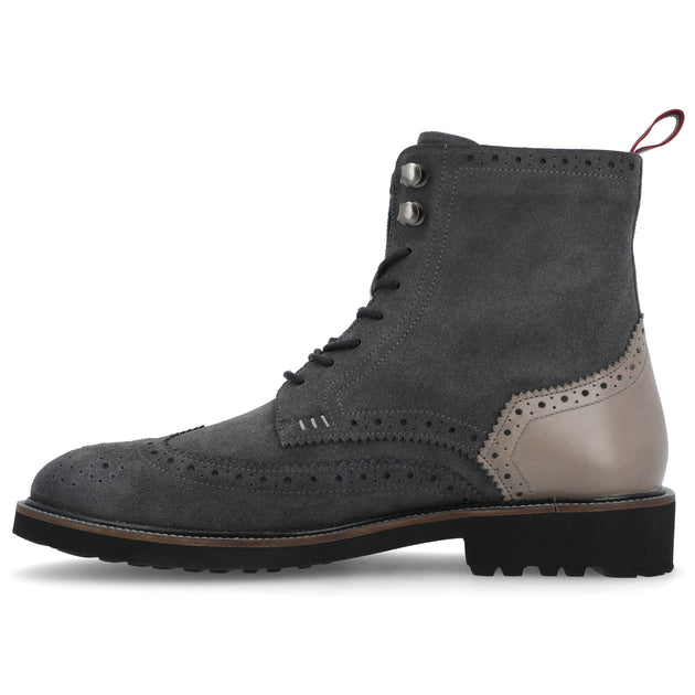 Thomas & Vine Welch Wingtip Ankle Boot Grey US 11 3