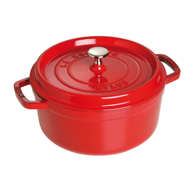 Staub Gusseisen 4-lt runder Cocotte 9