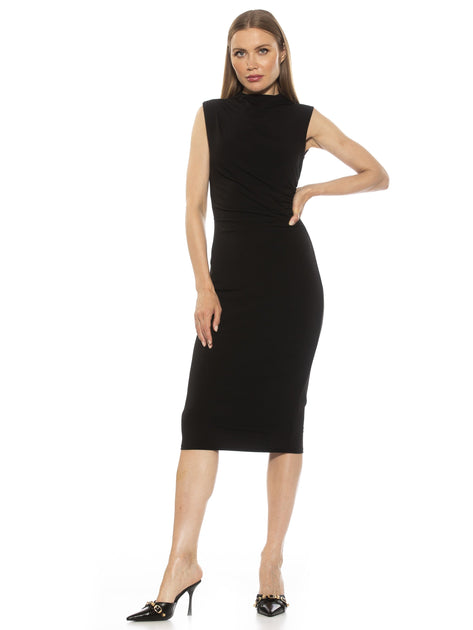 Alexia Admor Janice Dress Red Large 3