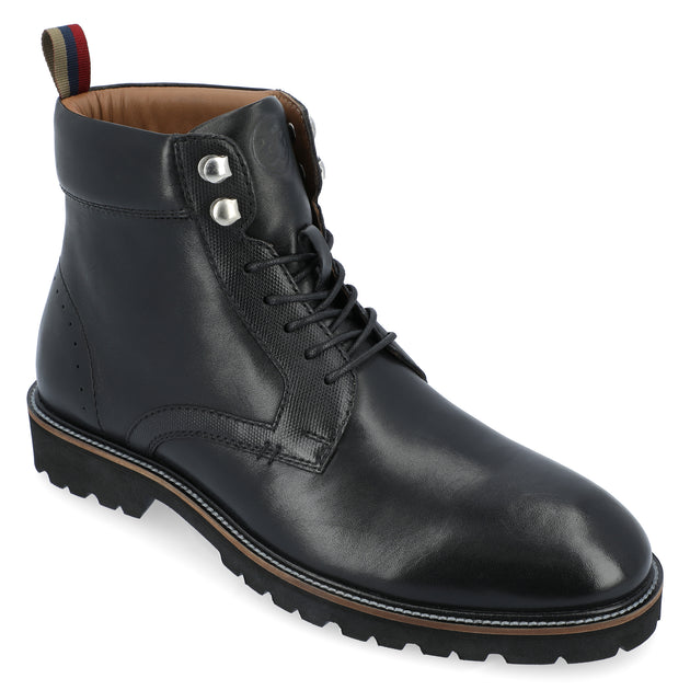 Thomas & Vine Simeon Plain Toe Ankle Boot Black US 13 2