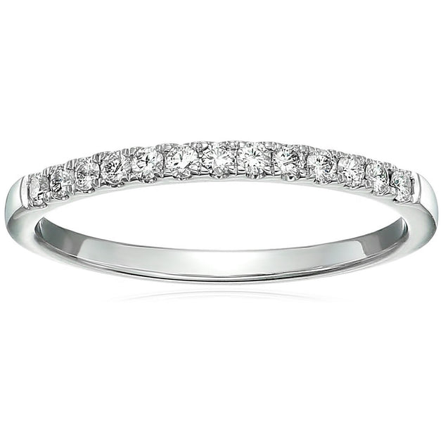 Vir Jewels Wedding Band 14k White Gold US 7.5 3