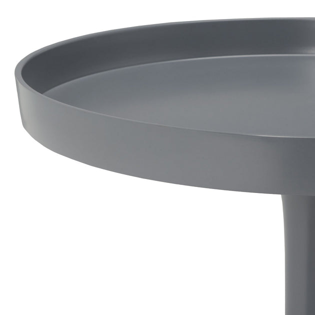 Safavieh Corvus Round Side Table Dark Grey 3