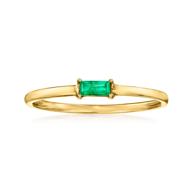 Ross-Simons RS Pure Emerald Ring Green US 7 2