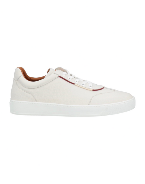 Bally Baxley Men's 6230470 White Leather Sneakers | ShopSimon