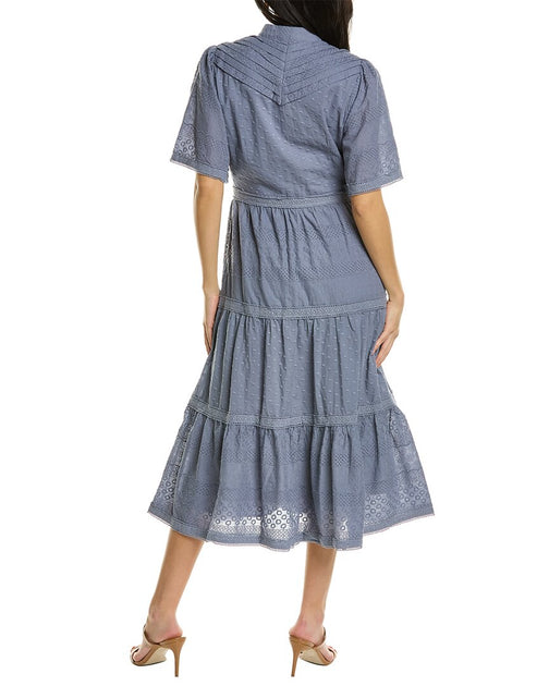 We Are Kindred Francesca A-Line Dress Blue US 6 3