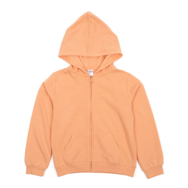 Leveret Sweat à Capuche Enfant Vert avec Fermeture Éclair US 8 3