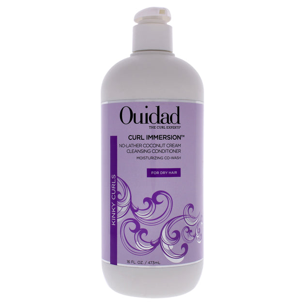 Ouidad Curl Immersion Coconut Cream Cleansing Conditioner 16 oz 2