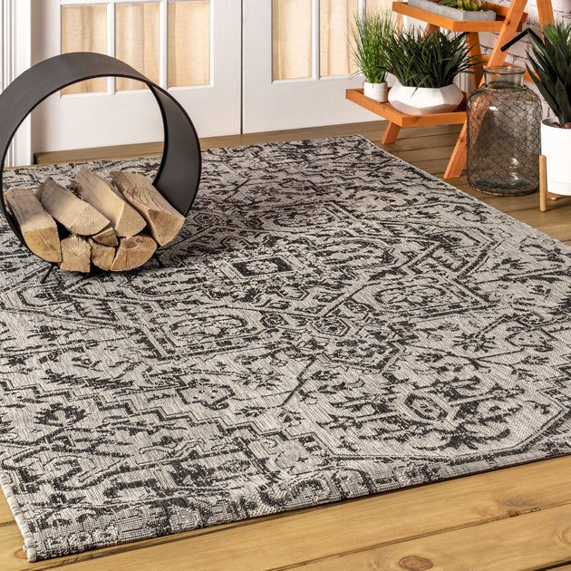 Jonathan Y Estrella Area Rug Gray 2