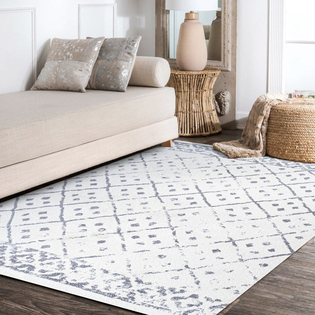 Jonathan Y Juba Area Rug Ivory 4