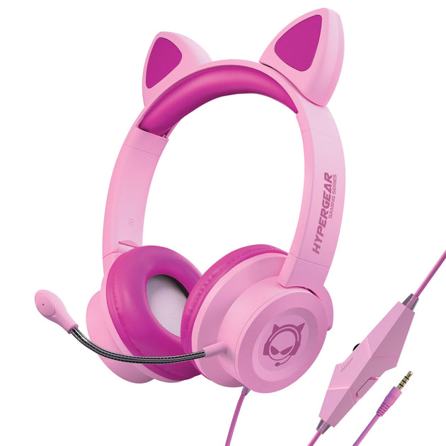 Casque Gaming HyperGear Kombat Kitty Turquoise Violet 4