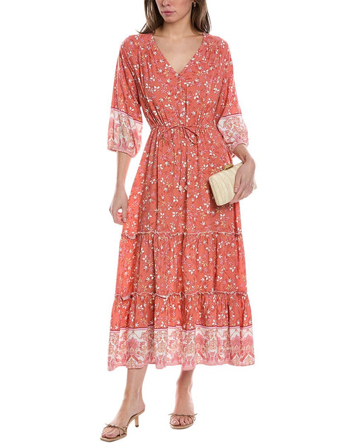 Walker & Wade Carrie Maxi Dress Pink XSmall 2