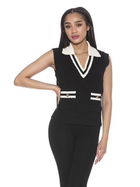 Alexia Admor Michelle Vest Black XSmall 2