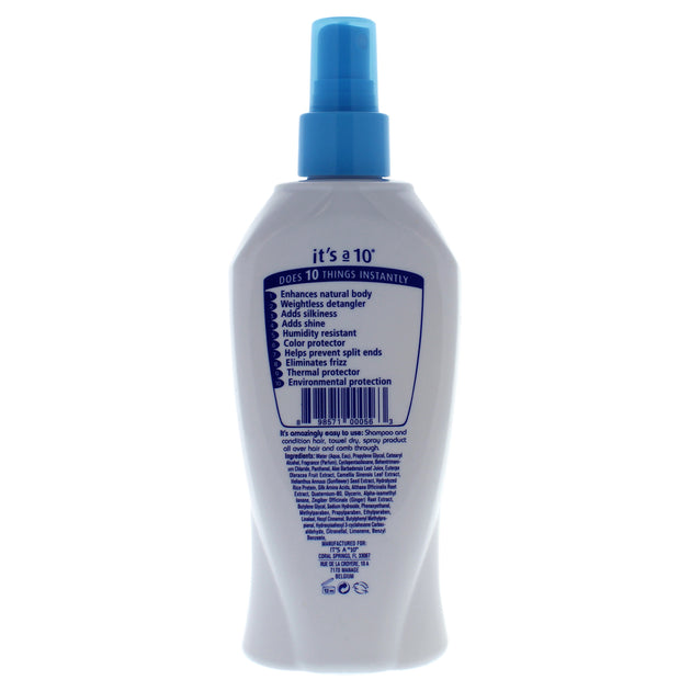 Its A 10 Miracle Leave-In Lite Hairspray Clear 10 oz 3