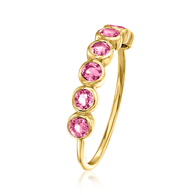 Ross-Simons RS Pure Pink Tourmaline Ring Pink US 9 4