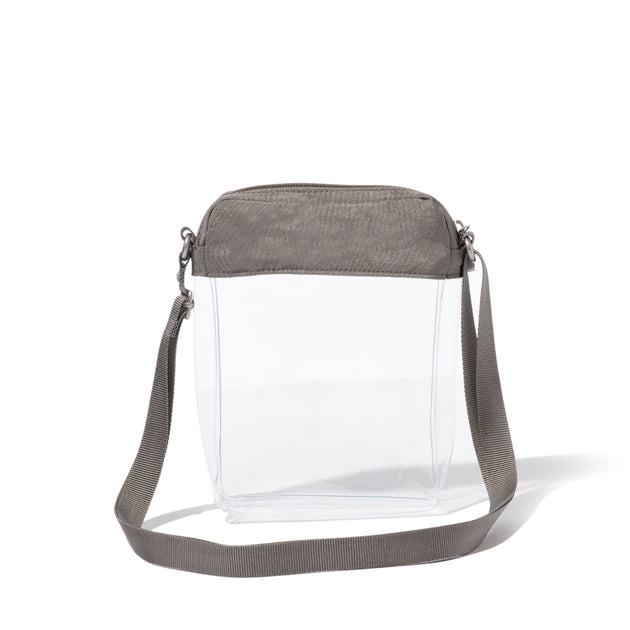 baggallini Clear Stadium Explorer Crossbody Bag Schwarz Einheitsgröße 5