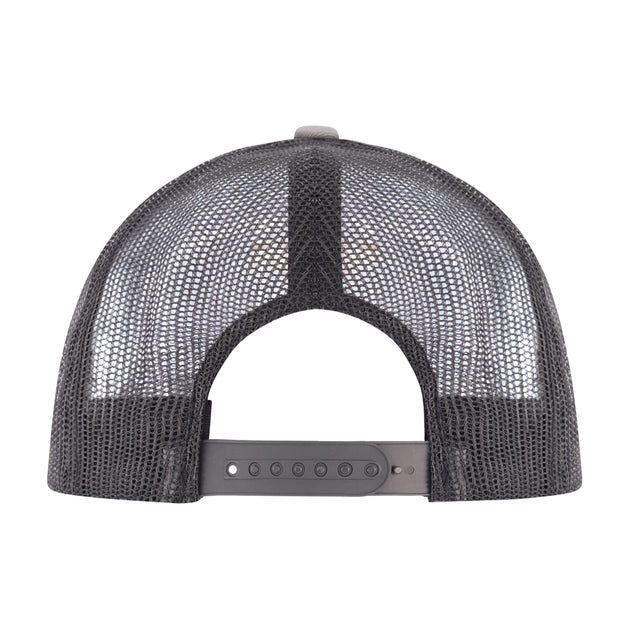 Nick YellowStone Casquette Trucker Cap-Y Broderie Gris 3