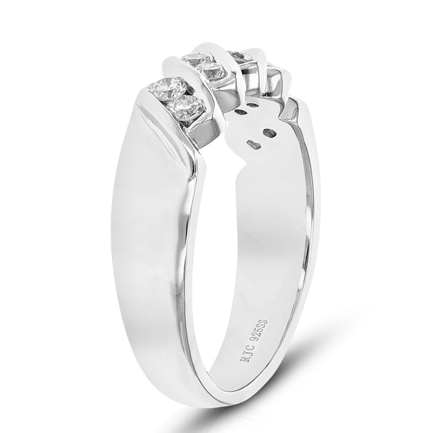 Vir Jewels Lab Grown Diamond Engagement Ring Silver US 5 3