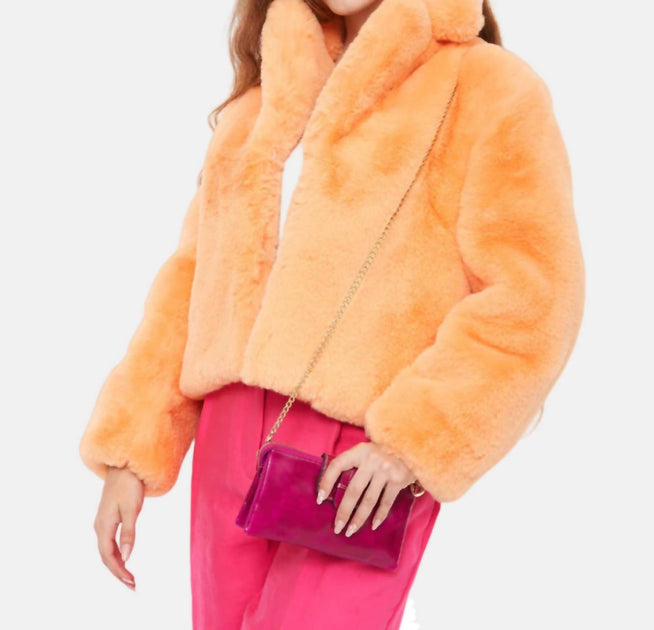 Furious Fur Martha Jacket Beige Large 2