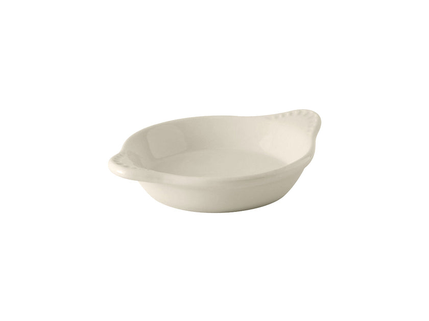 Tuxton Home Accessories Round Shirred Egg 6oz White 12 Pieces 3