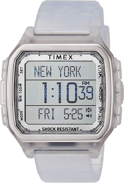Timex Gents Command 40mm Brown Silicone Strap Watch main image 0