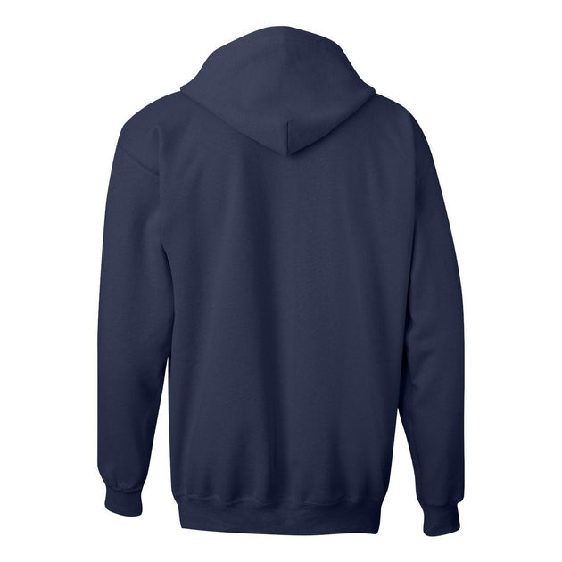 Hanes Ultimate Cotton Kapuzenpullover mit Reißverschluss Blau Small 3