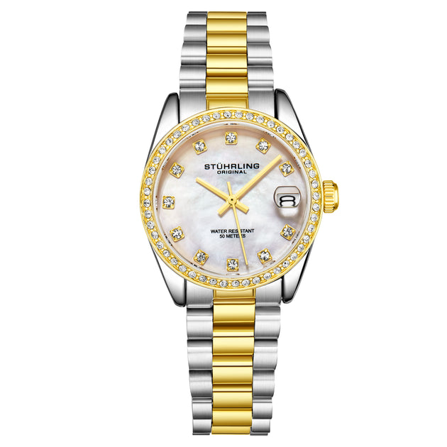 Stuhrling Original Lineage 3936 Quartz 31mm Silver Female Watch 2