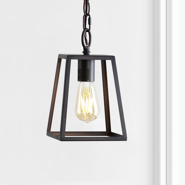 Jonathan Y Ira LED Pendant Black 4