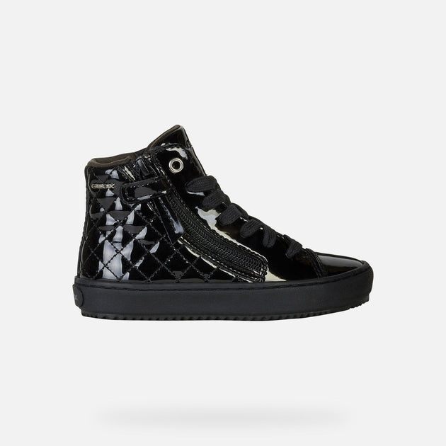 Geox Kalispera Diamond High Top Sneakers Black EU 34 3
