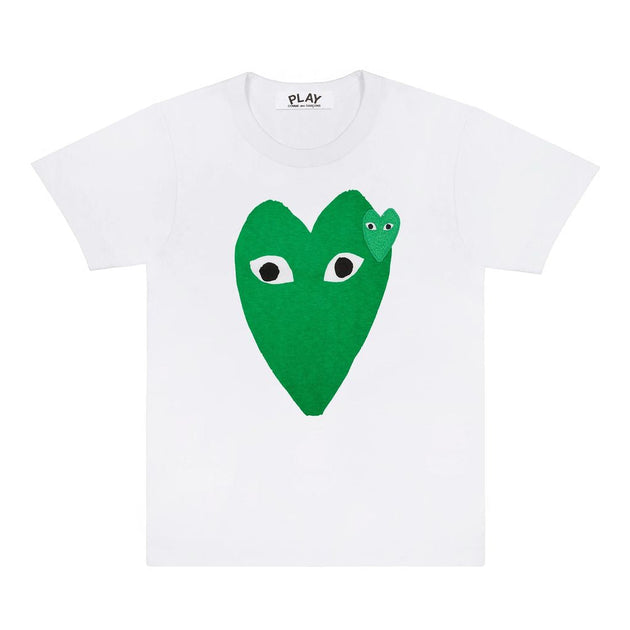T-shirt Comme Des Garcons Play Blanc Small 2