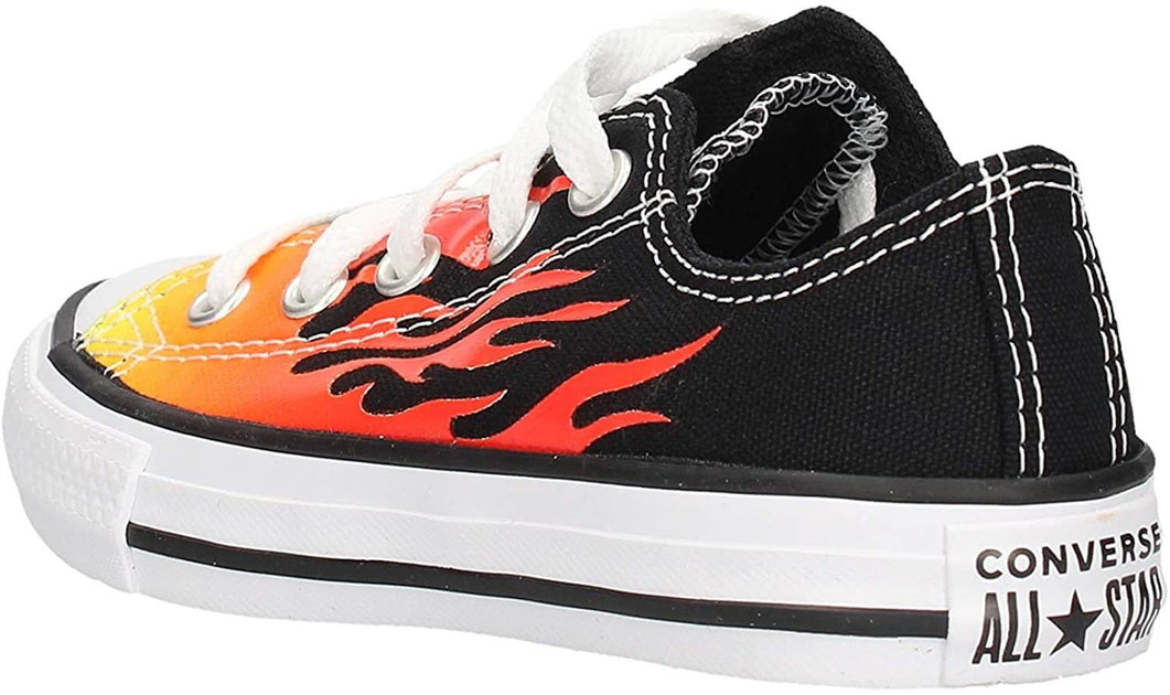 Converse Chuck Taylor All Star OX Kids Black Textile US 1 4